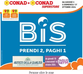 Volantino Conad Superstore a Fiumana | BIS | 3/10/2024 - 13/10/2024