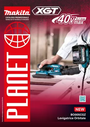 Volantino Makita a Milano | Planet | 1/10/2024 - 30/3/2025