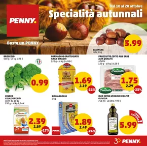 Volantino PENNY a Montemignaio | Specialità autunnali | 10/10/2024 - 20/10/2024