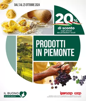 Volantino Coop a Ivrea |  Prodotti in Piemonte | 3/10/2024 - 23/10/2024