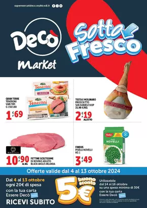 Offerte di Iper e super a Alvignano | Sotto fresco in Decò | 4/10/2024 - 13/10/2024