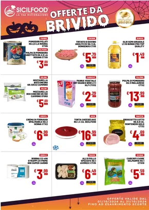 Volantino Sicil Food a Riposto | Offerte da brivido | 3/10/2024 - 24/11/2024