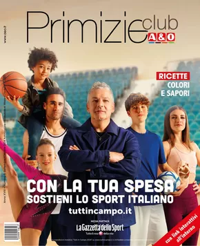 Volantino A&O a Pesaro | Con la tua spesa sostieni lo sport europiano | 3/10/2024 - 31/10/2024