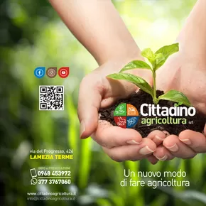 Volantino Cittadino Agricoltura a Lamezia Terme | Un nuovo modo di fare agricoltura | 3/10/2024 - 31/12/2024