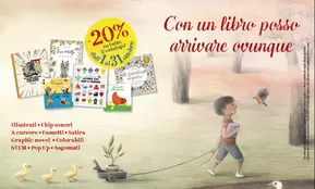 Volantino Ubik a Fossano | Con un libro posso arrivare ovunque | 4/10/2024 - 31/10/2024