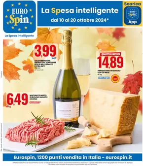 Volantino Eurospin a Montemignaio | Sapori d'autunno | 10/10/2024 - 20/10/2024