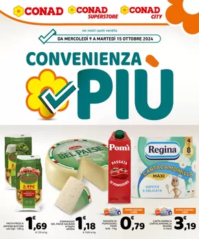 Volantino Conad a Drapia | Convenienza più | 9/10/2024 - 15/10/2024