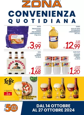 Volantino ZONA a Lucca | Convenienza Quotidiana | 14/10/2024 - 27/10/2024