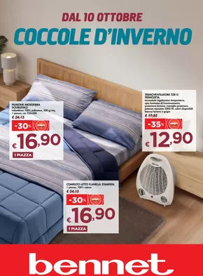 Volantino Bennet a Albenga | Coccole d'inverno | 10/10/2024 - 29/10/2024