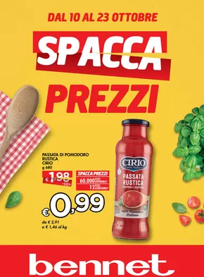 Offerte di Iper e super a Collegno | Spaccaprezzi in Bennet | 10/10/2024 - 22/10/2024