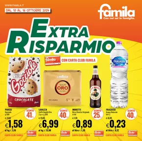 Volantino Famila | Extra Risparmio  | 10/10/2024 - 16/10/2024