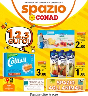 Offerte di Iper e super a Centobuchi | 1,2,3 euro! in Spazio Conad | 10/10/2024 - 20/10/2024