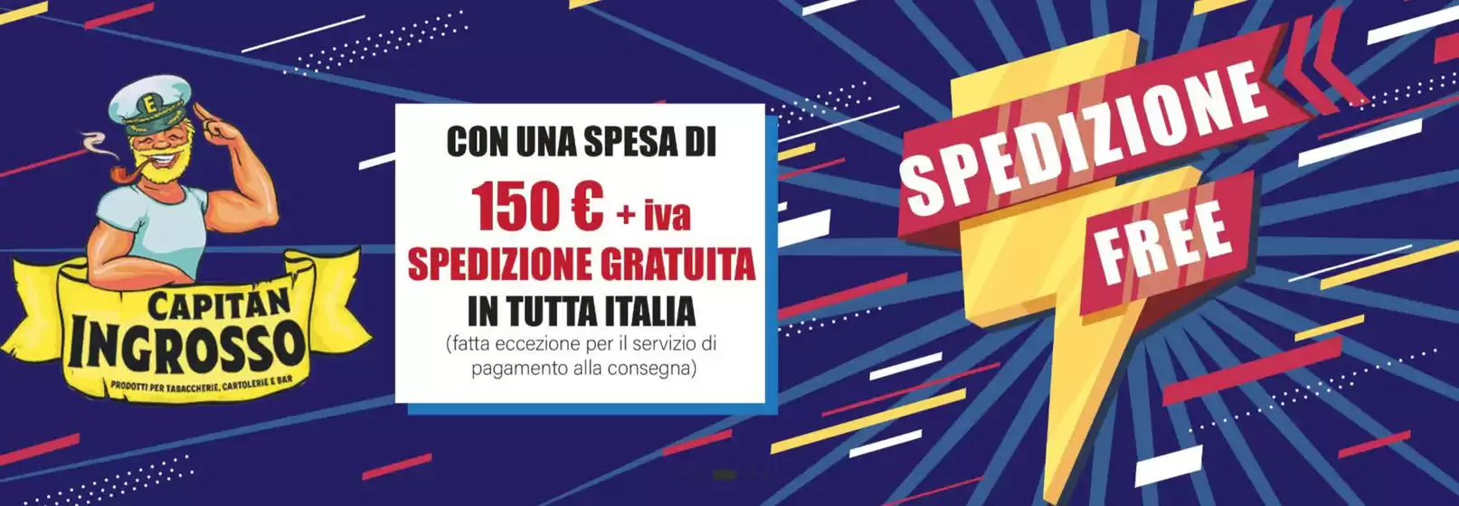 Volantino Capitan Ingrosso a Latina | Spedizione Free | 8/10/2024 - 31/12/2024