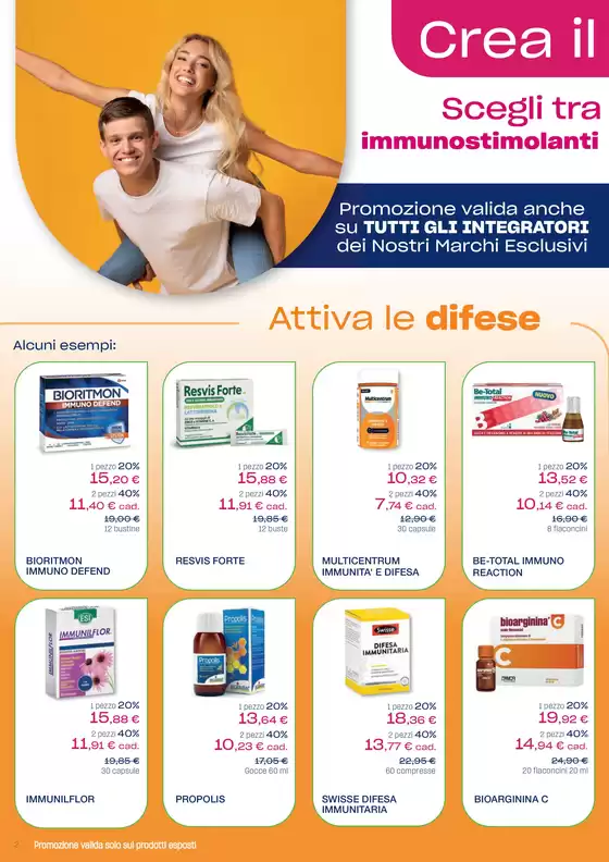 Volantino Lloyds Farmacia/BENU a Caltanissetta | Con BENU rinforzi il tuo Benessere | 9/10/2024 - 5/11/2024