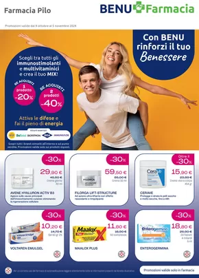 Offerte di Salute e Benessere a Sennori | Con BENU rinforzi il tuo Benessere in Lloyds Farmacia/BENU | 9/10/2024 - 5/11/2024