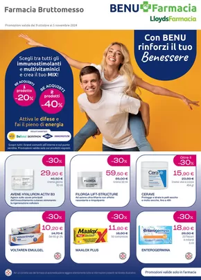 Offerte di Salute e Benessere a Rudiano | Con BENU rinforzi il tuo Benessere in Lloyds Farmacia/BENU | 9/10/2024 - 5/11/2024