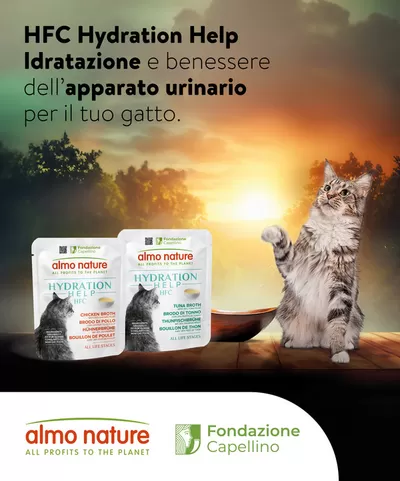 Volantino Almo Nature a Ghedi | HFC Hydration Help | 15/10/2024 - 12/11/2024