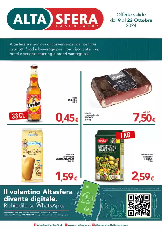 Volantino Altasfera a Corato | Offerte valide dal 9 al 22 ottobre 2024 | 9/10/2024 - 22/10/2024