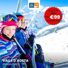 Volantino Eurospin Viaggi a Latina | 2 Notti da 99 euro a persona | 9/10/2024 - 31/12/2024