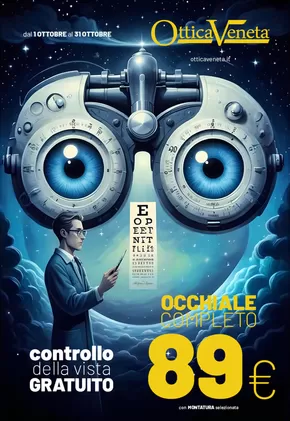 Offerte di Salute e Benessere a Casier | Occhiale completo 89 euro in Ottica Veneta | 10/10/2024 - 31/10/2024