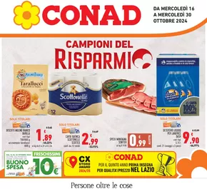 Volantino Conad a Roma | Campioni del risparmio | 16/10/2024 - 30/10/2024