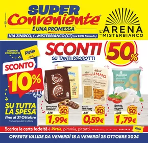 Offerte di Iper e super a Catania | Sconti su tanti prodotti in SuperConveniente | 18/10/2024 - 25/10/2024