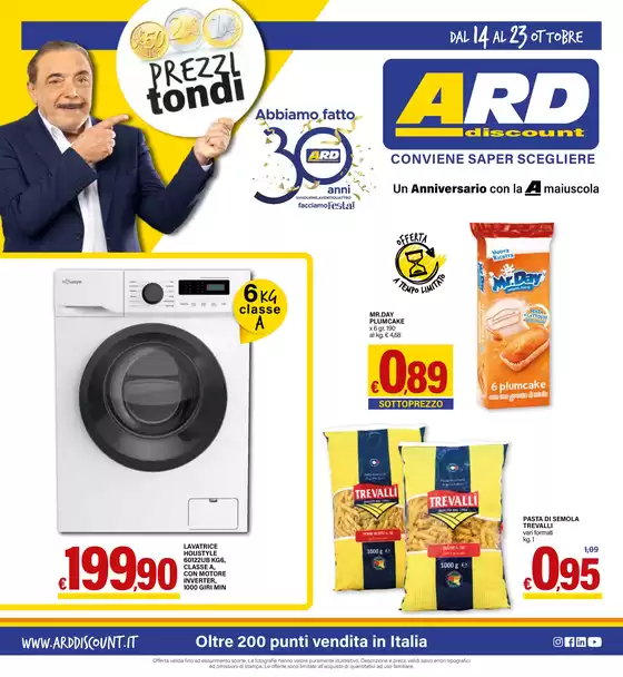 Volantino ARD Discount a Messina | Prezzi Tondi | 14/10/2024 - 23/10/2024