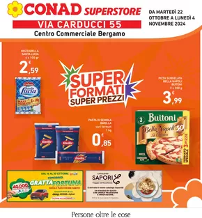 Offerte di Iper e super a Dalmine | Super formati  in Conad Superstore | 22/10/2024 - 4/11/2024