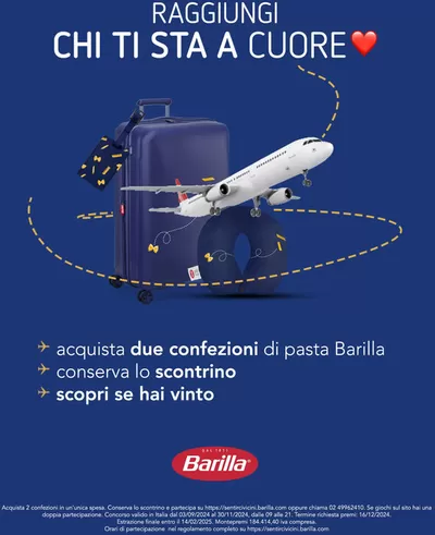 Volantino Barilla a Genzano di Roma | Raggiungi chi ti sta a cuore | 14/10/2024 - 17/11/2024