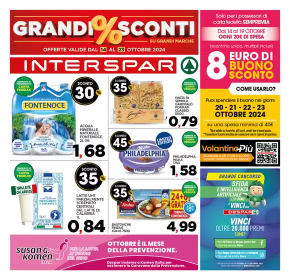 Volantino Interspar a Lamezia Terme | Grandi sconti  | 14/10/2024 - 23/10/2024