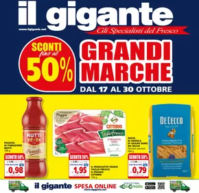 Offerte di Iper e super a Caronno Pertusella | Grandi Marche Sconti fino al 50% in Il Gigante | 17/10/2024 - 30/10/2024