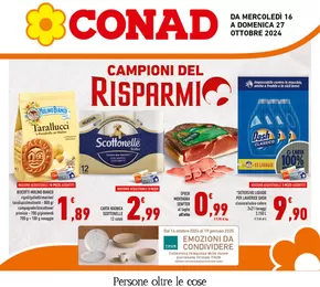 Volantino Conad a Marino | Campioni del risparmio | 16/10/2024 - 27/10/2024