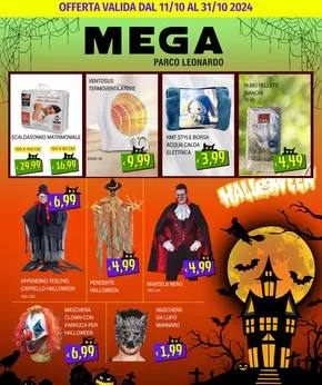 Offerte di Arredamento a Roma | Mega P. Leonardo - Halloween in Mega | 11/10/2024 - 31/10/2024