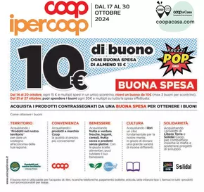 Volantino Ipercoop a Roma | Dal 17 al 30 Ottobre 2024 | 17/10/2024 - 30/10/2024