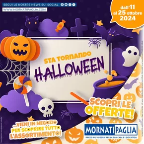 Offerte di Cura casa e corpo a Lissone | Sta tornando Halloween  in Mornati Paglia | 14/10/2024 - 25/10/2024