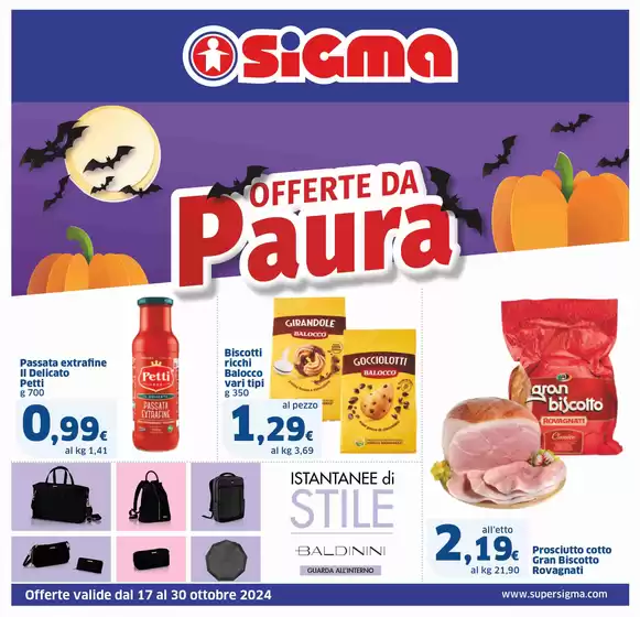 Volantino Sigma a Milano | Offerte da paura, Sigma | 17/10/2024 - 30/10/2024