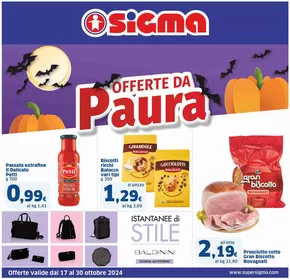 Volantino Sigma a Bologna | Offerte da paura, Sigma | 17/10/2024 - 30/10/2024