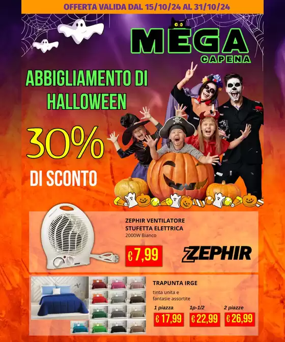 Volantino Mega a Capena | Offerte valide dal 15 al 31 ottobre | 15/10/2024 - 31/10/2024