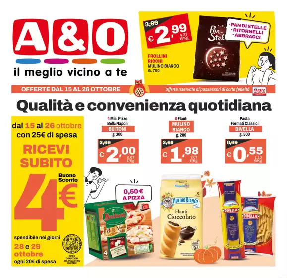 Volantino A&O a Corato | Qualità e convenienza quotidiana | 15/10/2024 - 26/10/2024