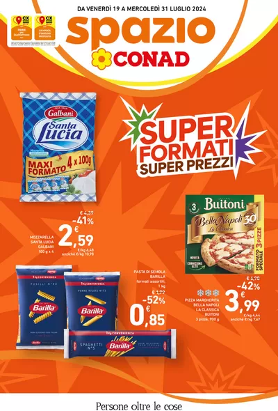 Volantino Spazio Conad a Milano | Offerte Spazio Conad: Super formati Super Prezzi | 22/10/2024 - 4/11/2024