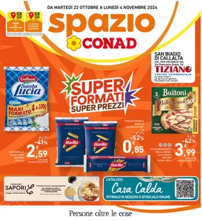 Volantino Spazio Conad a Conegliano | Super formati | 22/10/2024 - 4/11/2024