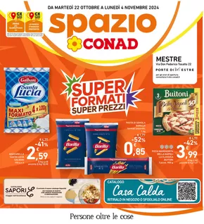 Offerte di Iper e super a Mestre | Super formati in Spazio Conad | 22/10/2024 - 4/11/2024