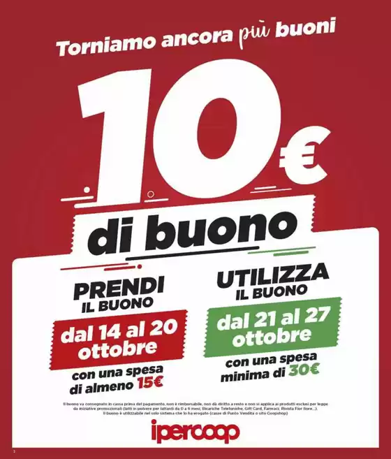 Volantino Ipercoop a Sarzana | Dal 17 al 30 ottobre | 17/10/2024 - 30/10/2024