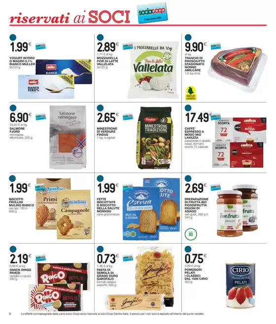 Volantino Coop a L'Aquila | Prezzi pop | 17/10/2024 - 30/10/2024