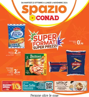 Volantino Spazio Conad a Sanremo | Super formati | 22/10/2024 - 4/11/2024