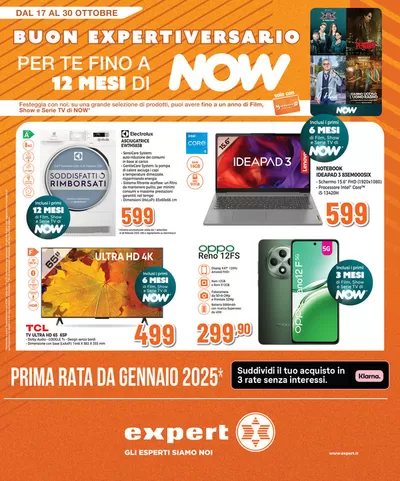 Volantino Expert a Caserta | Buon expertiversario | 17/10/2024 - 30/10/2024