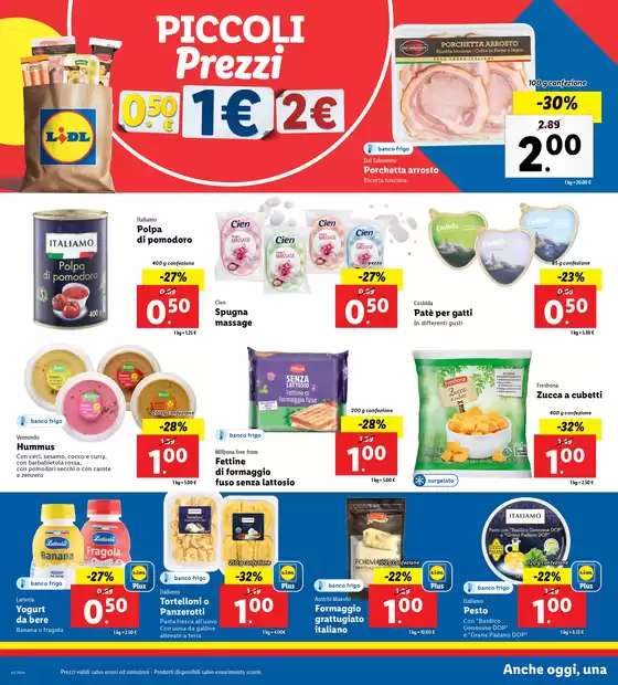 Volantino Lidl a L'Aquila | Piccoli prezzi | 21/10/2024 - 27/10/2024