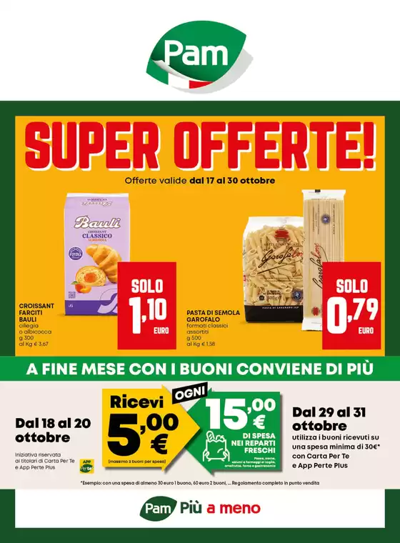 Volantino Pam a Genova | SUPER OFFERTE | 18/10/2024 - 30/10/2024