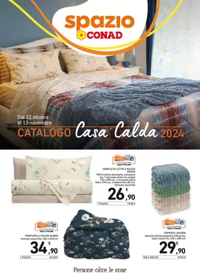 Volantino Spazio Conad a Castelpoto | Casa calda 2024 | 22/10/2024 - 13/11/2024