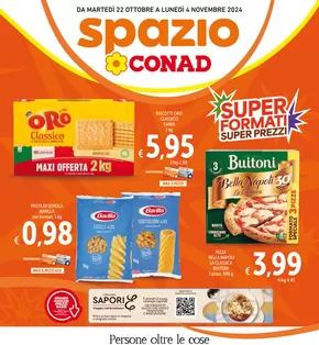 Volantino Spazio Conad a Marcianise | Super formati  | 22/10/2024 - 4/11/2024